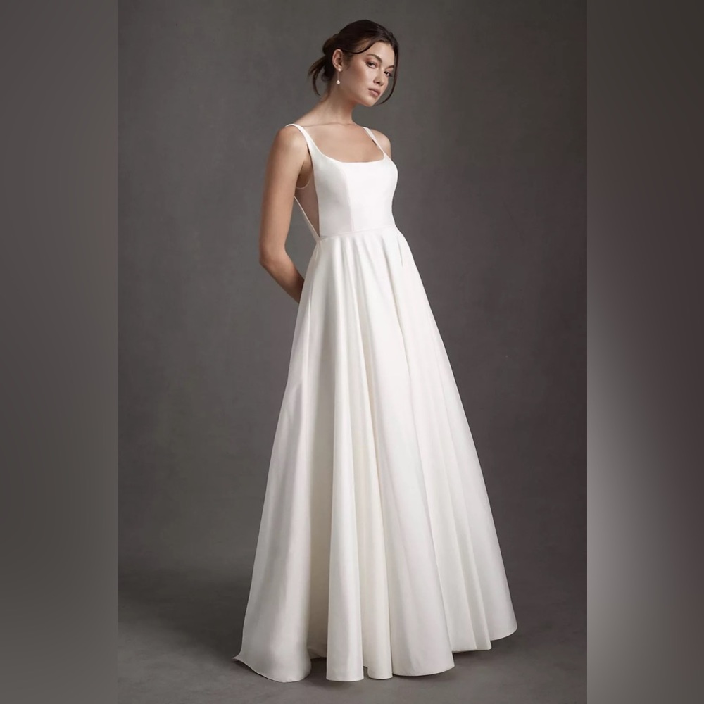 Jenny Yoo BHLDN Lawrence Wedding Gown - Size 8 with Alterations